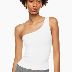 Aritzia Sculpt Knit One Shoulder Tank